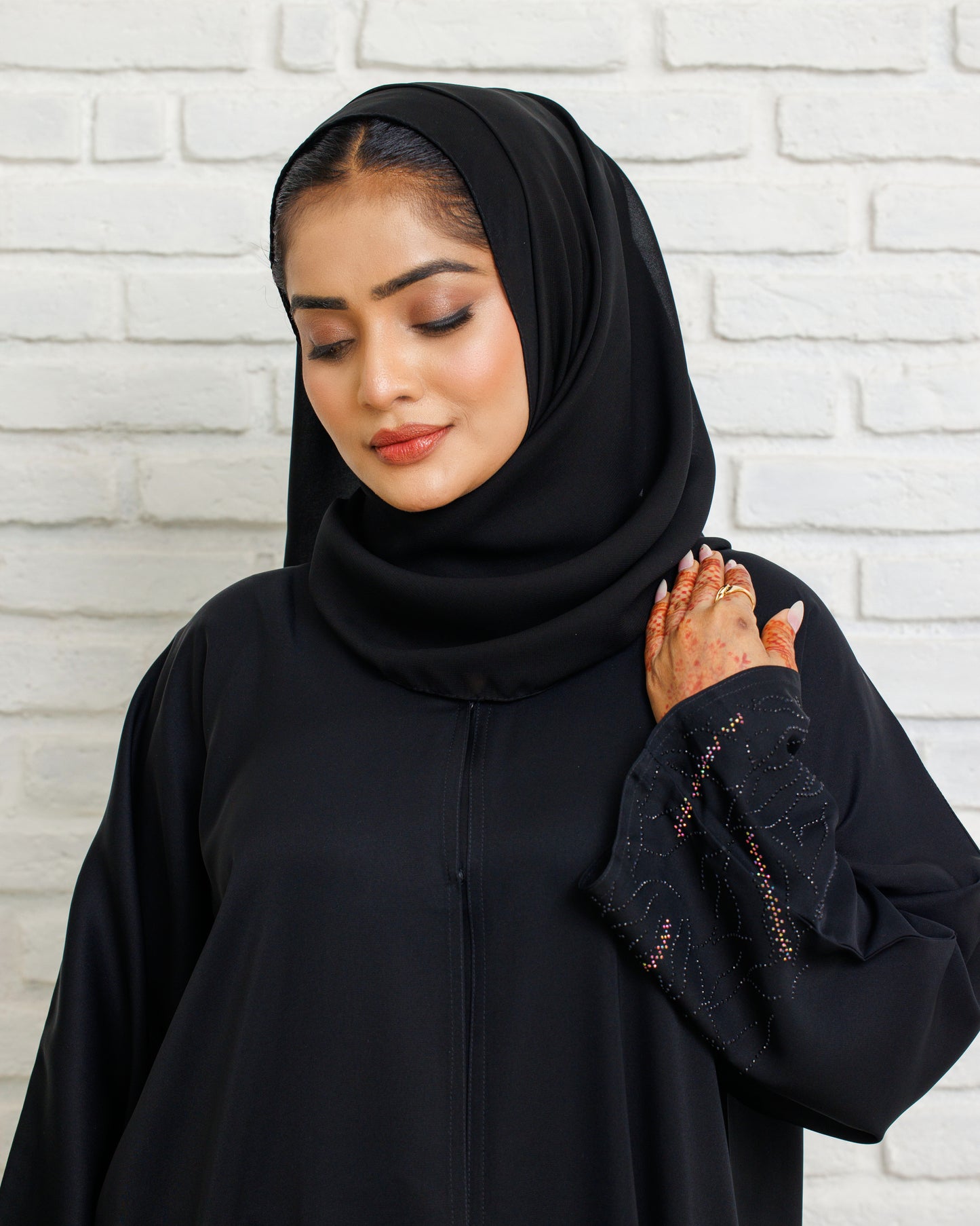 Black Mirage Abaya
