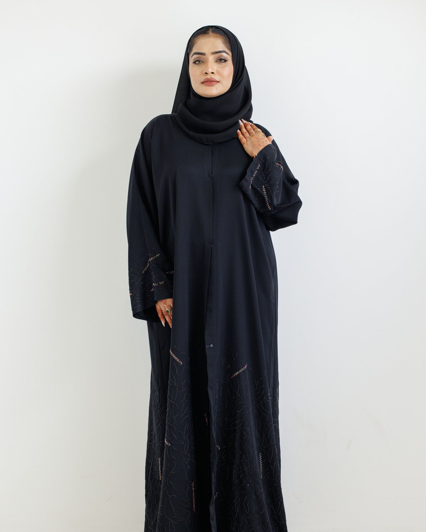 Black Mirage Abaya