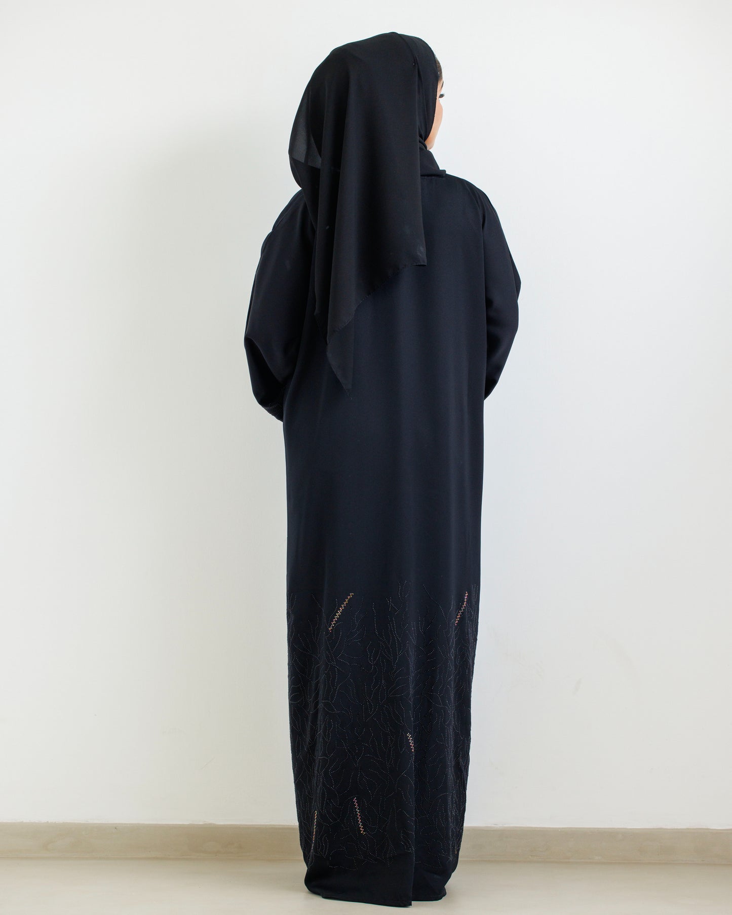 Black Mirage Abaya
