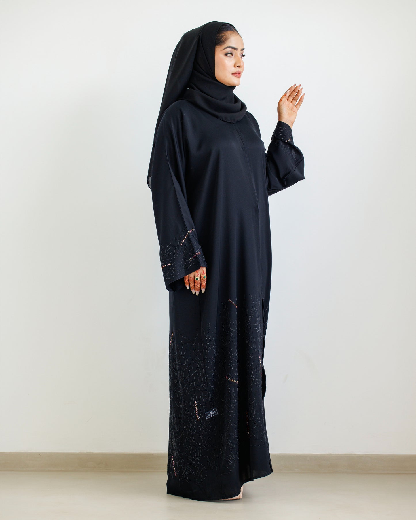 Black Mirage Abaya