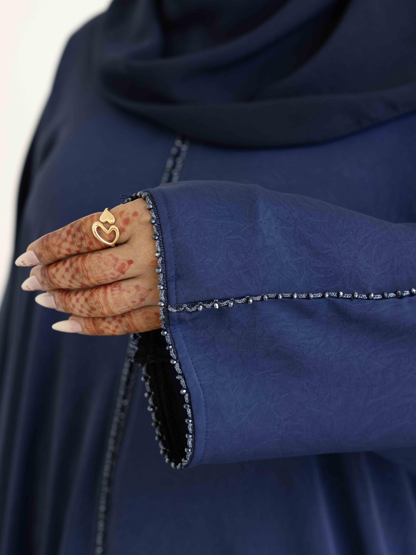 Divine Blue Abaya
