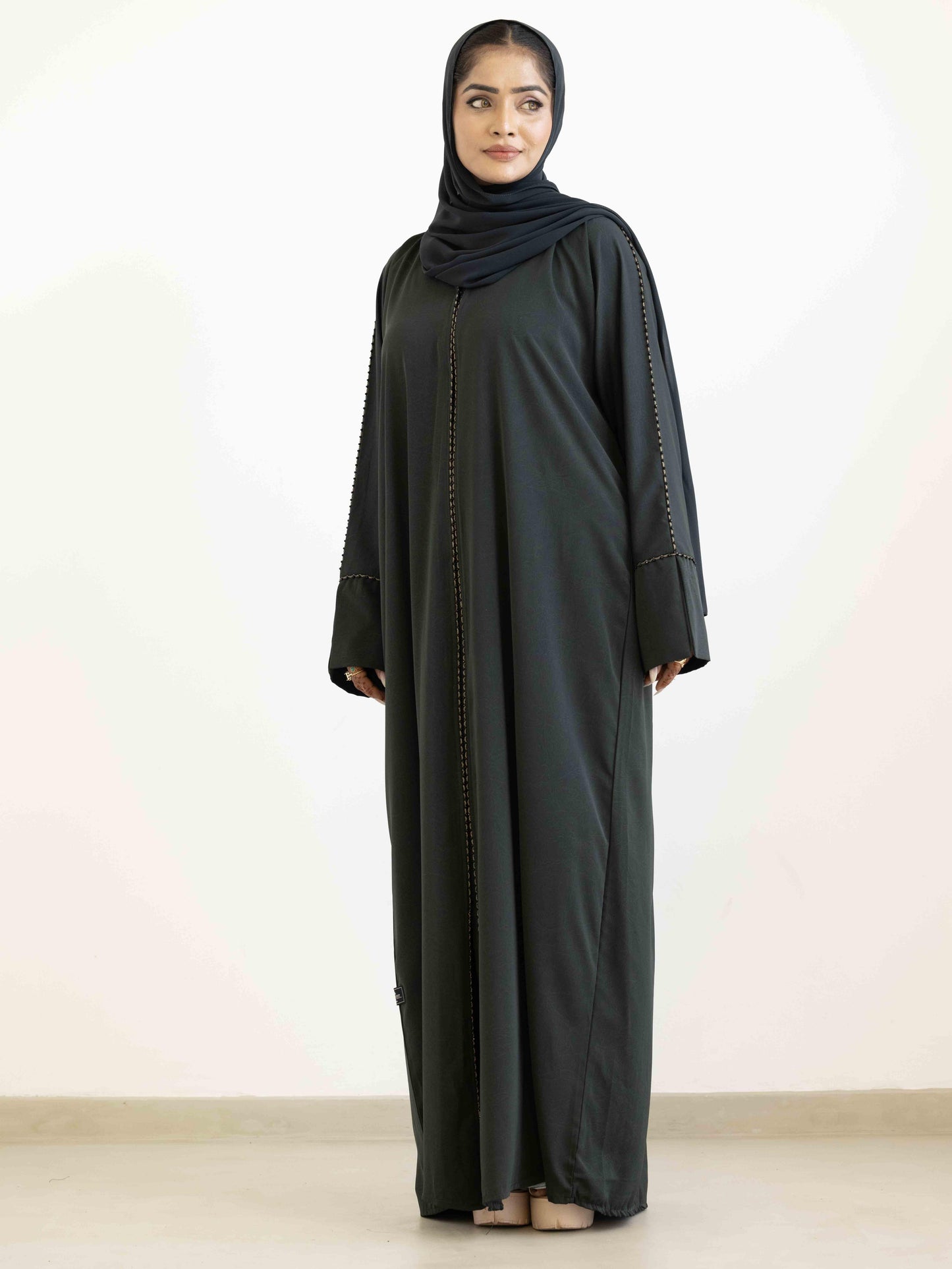 Divine Green Abaya