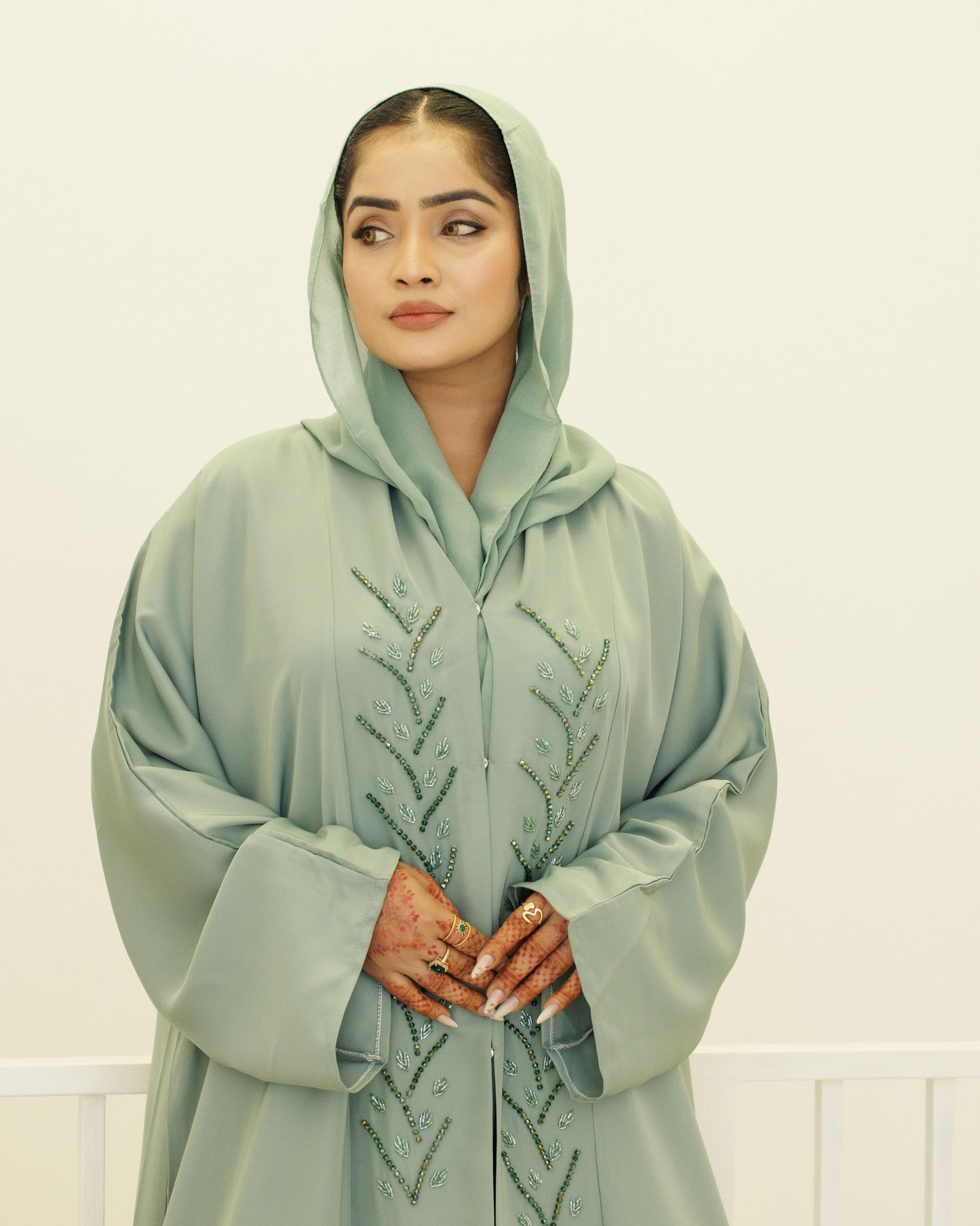Dreamy Evergreen Abaya