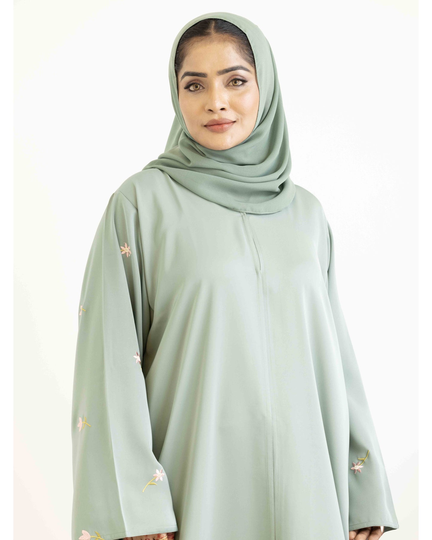 Elysian Mint Blossom Abaya