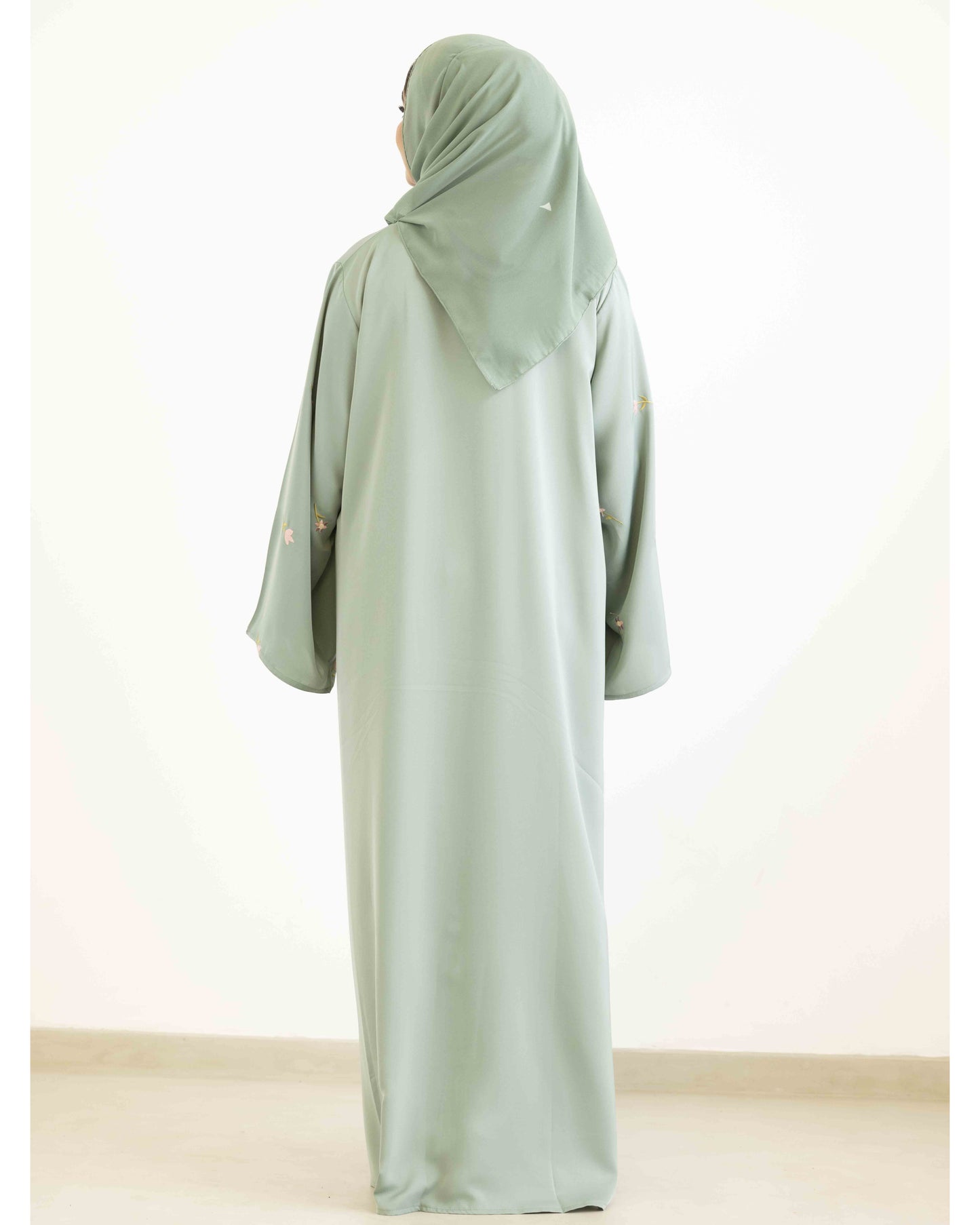 Elysian Mint Blossom Abaya
