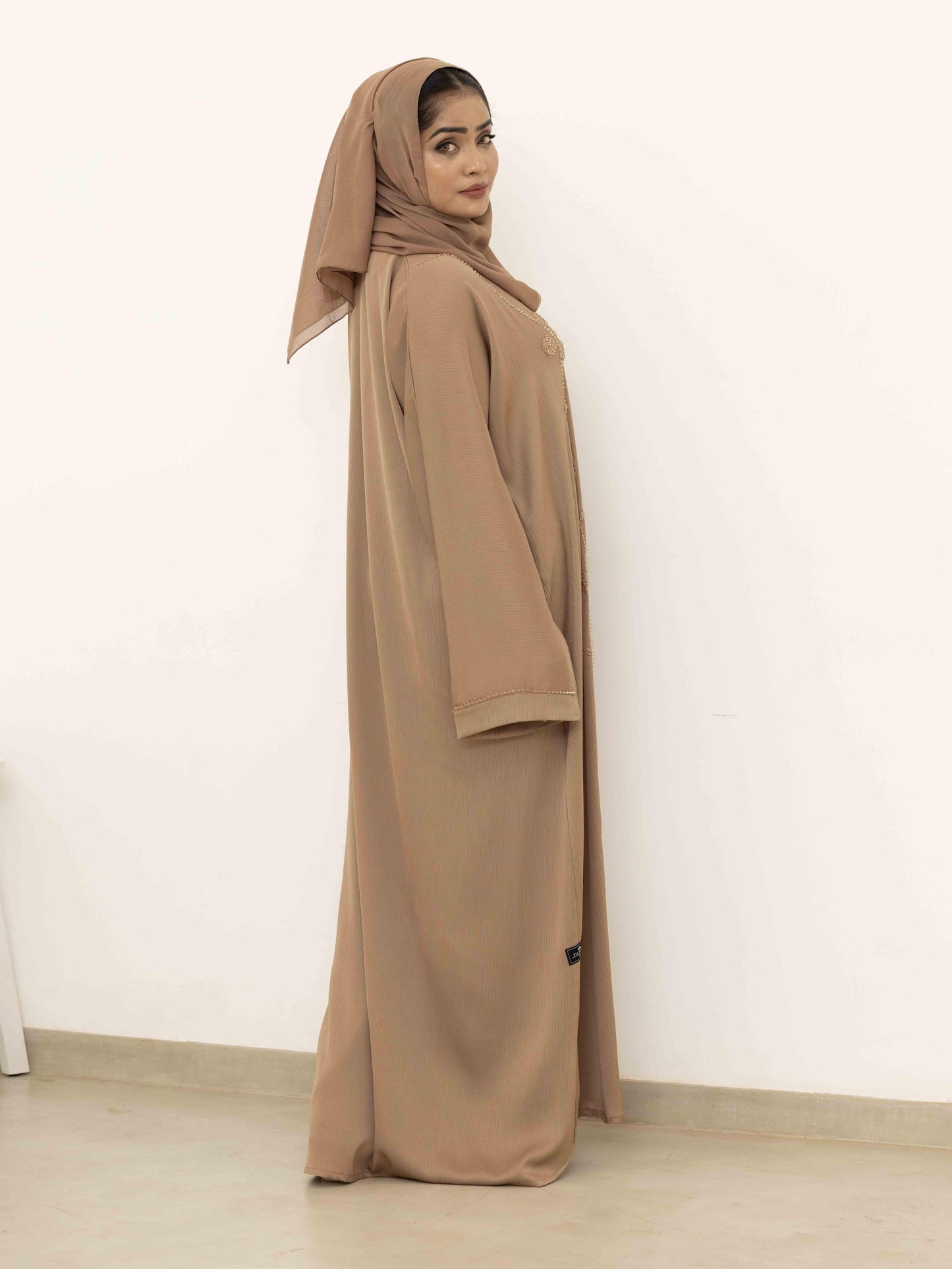 Lavish Beige Abaya