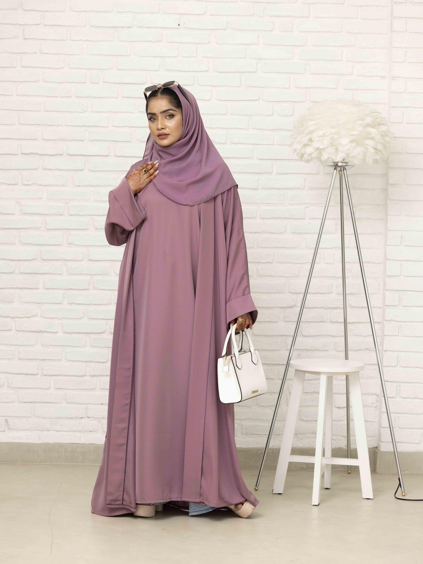 Layla Purple Abaya