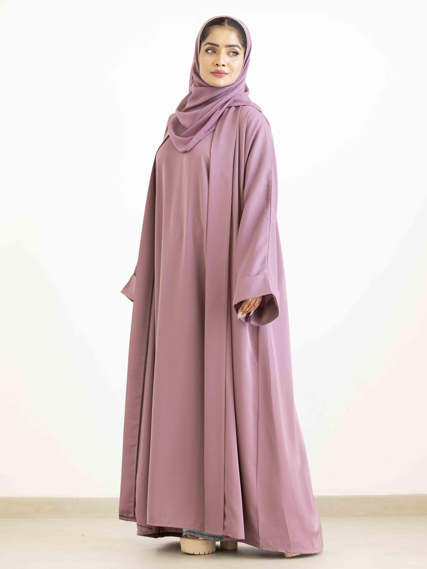 Layla Purple Abaya