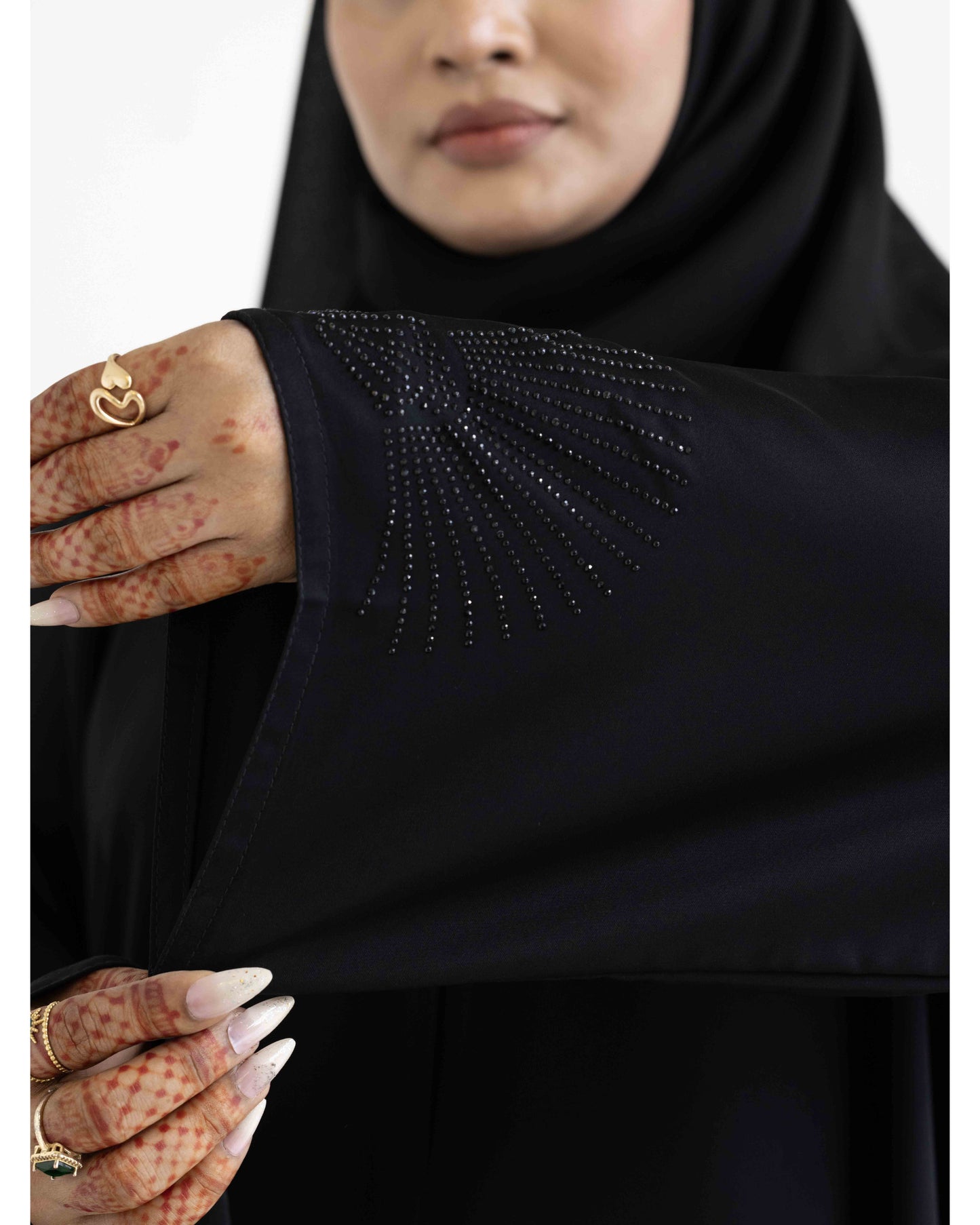 Midnight Sparkle Abaya