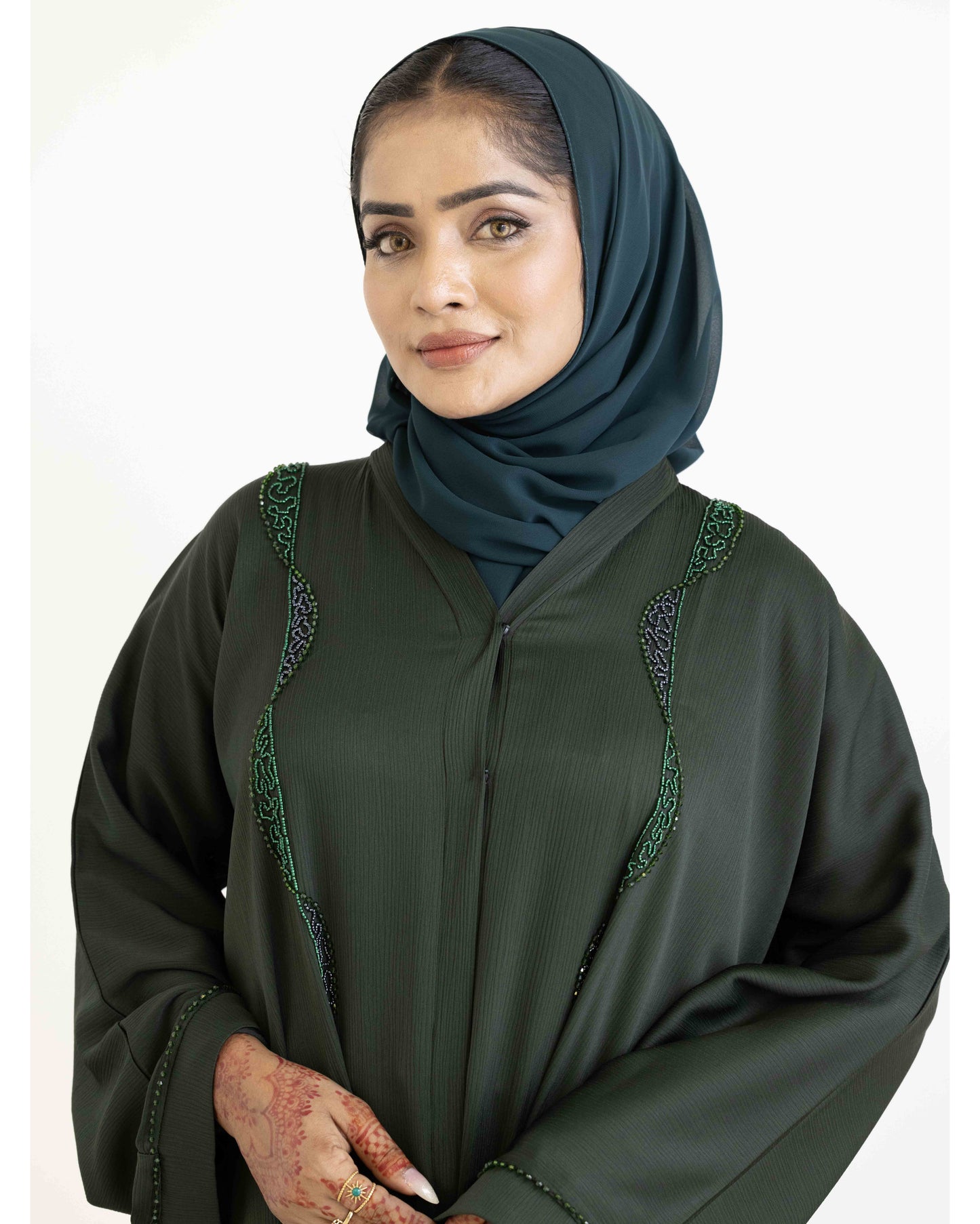 Mystic Green Abaya
