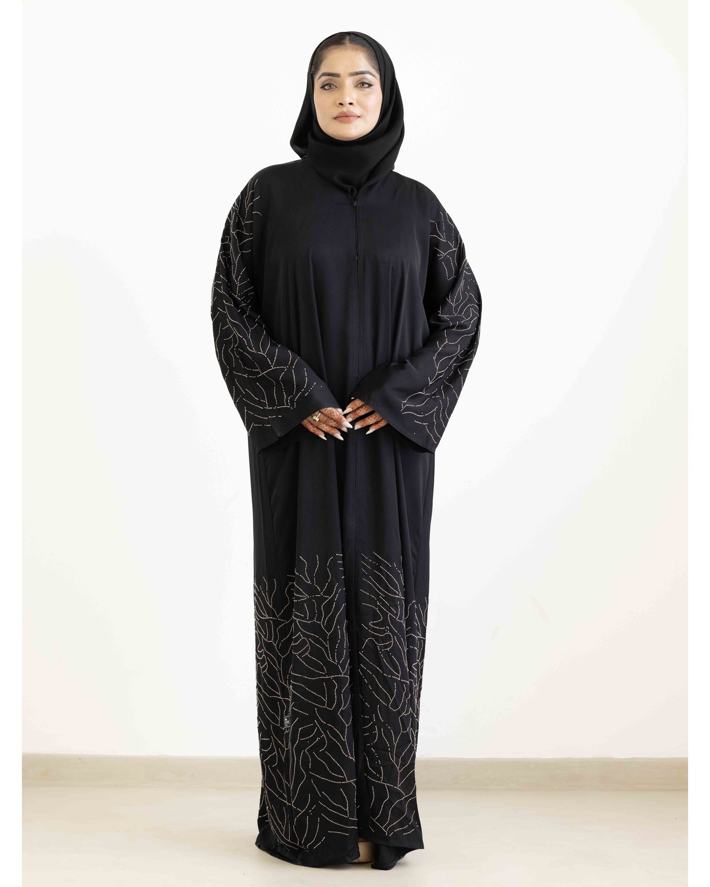 Silver Mirage Abaya