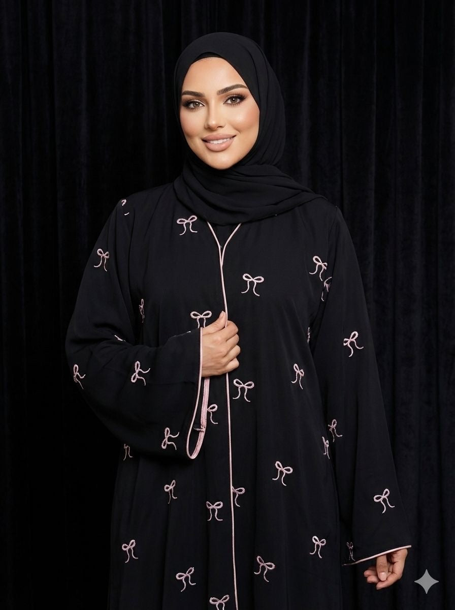 Lush Bow Abaya