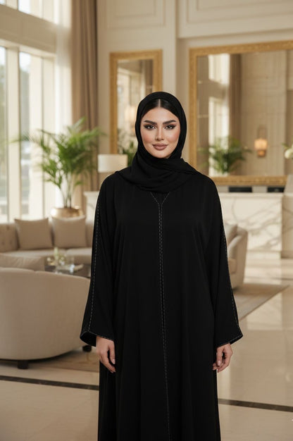 Divine Black Abaya