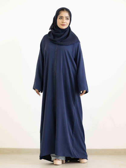 Divine Blue Abaya