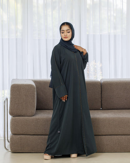 Divine Green Abaya