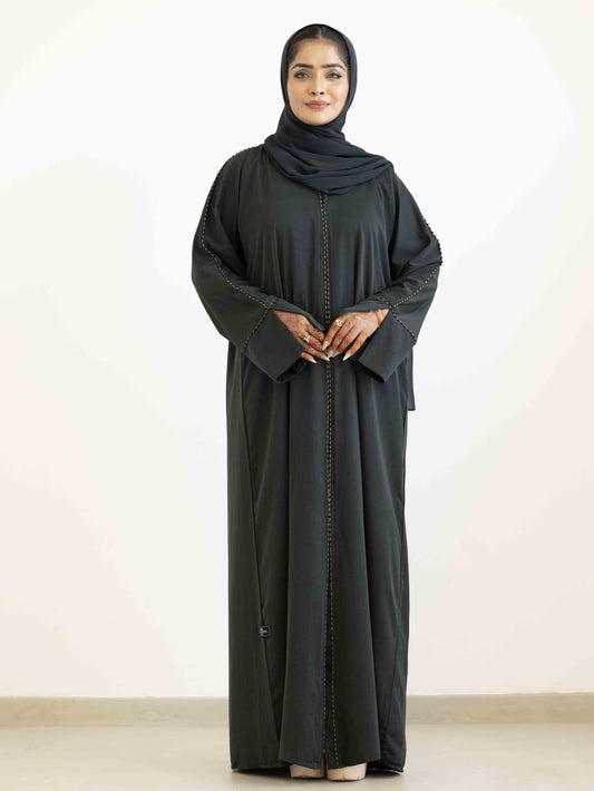 Divine Green Abaya