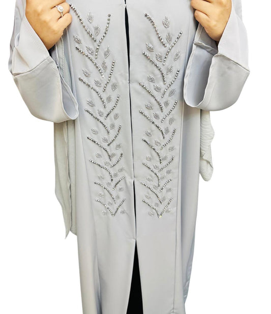 Dreamy Crystal Dew Abaya