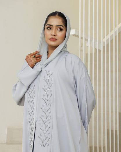 Dreamy Crystal Dew Abaya