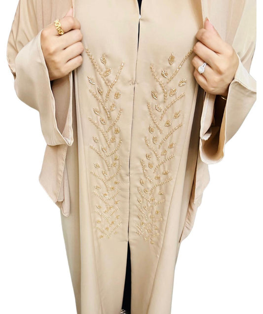 Dreamy Honey Glow Abaya