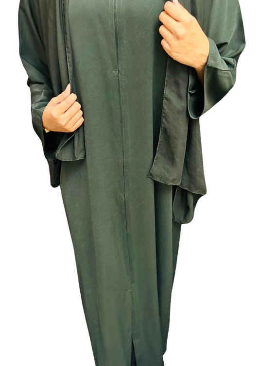 Emerald Elegance Abaya