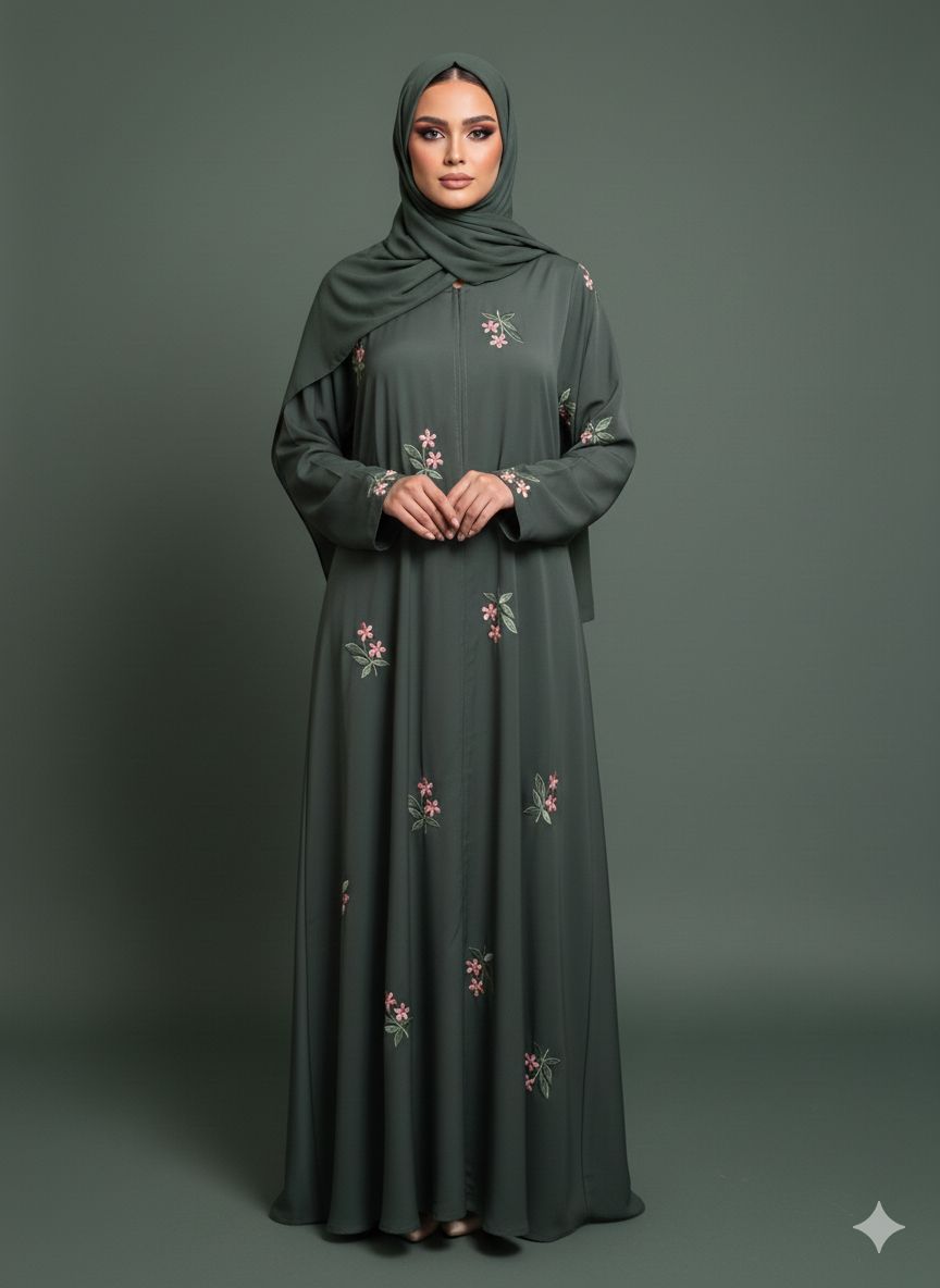 Eden Blossom Abaya