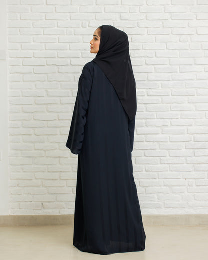 Majestic Noir Abaya