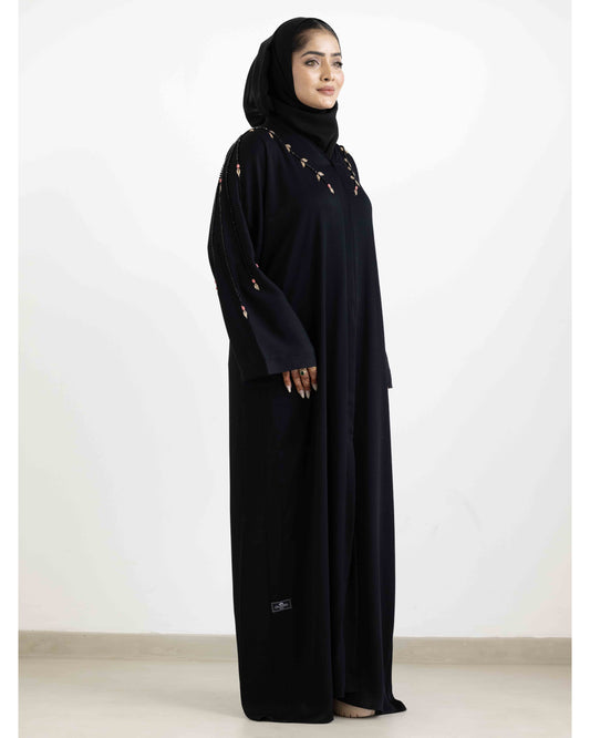 Midnight Rose Abaya
