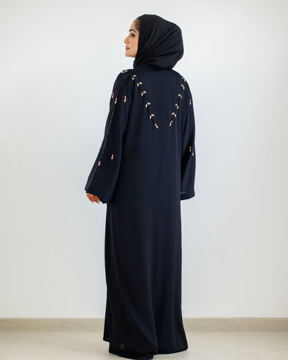 Midnight Rose Abaya