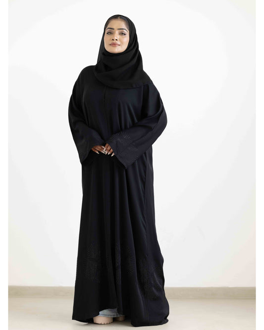 Midnight Sparkle Abaya