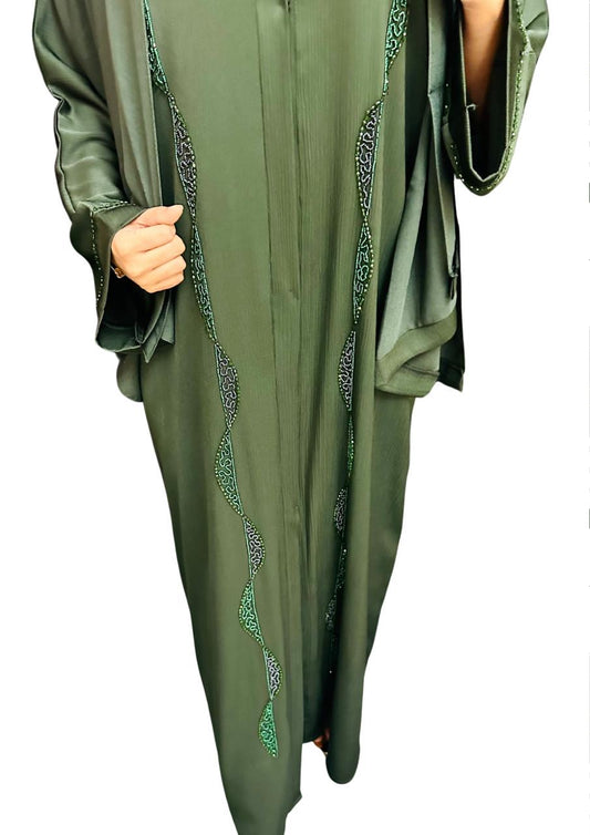 Mystic Green Abaya