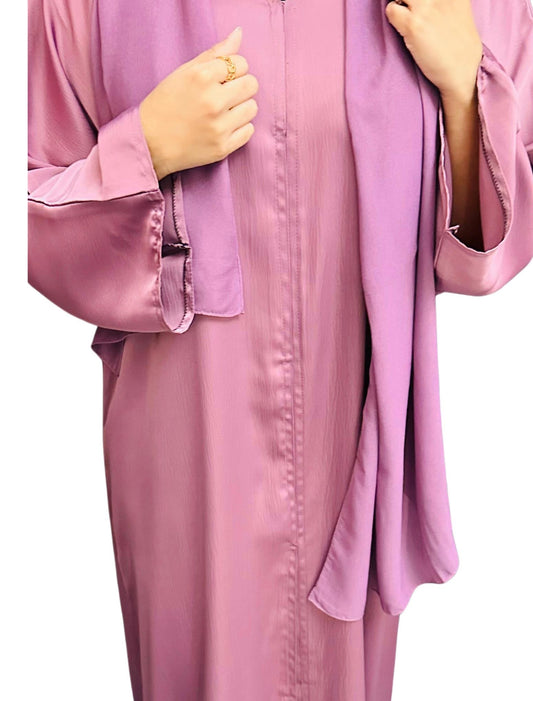 Radiant Pink Abaya