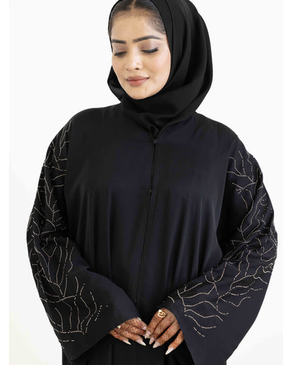 Silver Mirage Abaya
