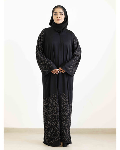 Silver Mirage Abaya