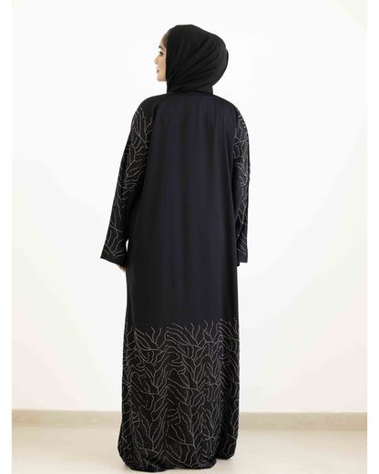 Silver Mirage Abaya